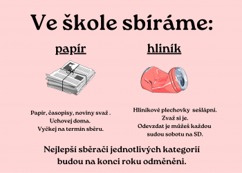Sběr papíru a hliníku